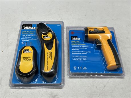 (NEW) CIRCUIT BREAKER FINDER & INFRARED THERMOMETER