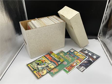 SHORT BOX OF ASSORTED COMICS