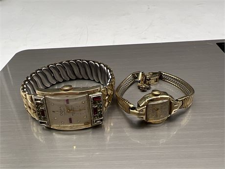 2 ESTATE WATCHES - UNAUTHENTICATED