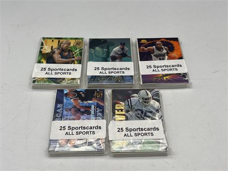 LOT OF UNSEARCHED MYSTERY PACKS MADE UP IN THE LATE 90’s/00’s