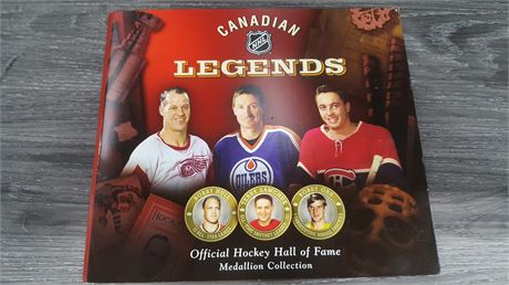 CANADIAN LEGENDS MEDALLON COLLECTION