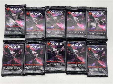 MAGIC THE GATHERING 10X FORGOTTEN REALMS BOOSTER