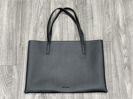 AS NEW VINCE CAMUTO FAUX LEATHER TOTE BAG