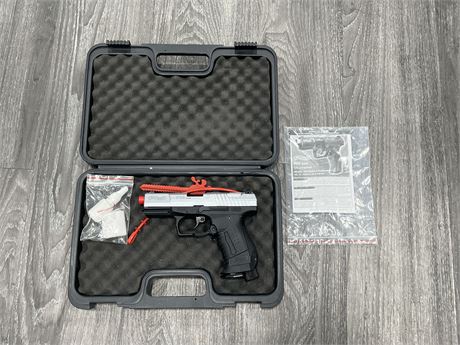WALTHER P99 RAM PAINTBALL OR RUBBER BALL CO2 POWERED PISTOL / GLIZZY