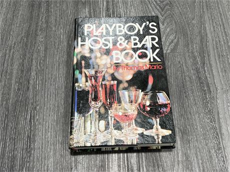 1970’s VINTAGE PLAYBOY HARD COVER HOST & BAR BOOK