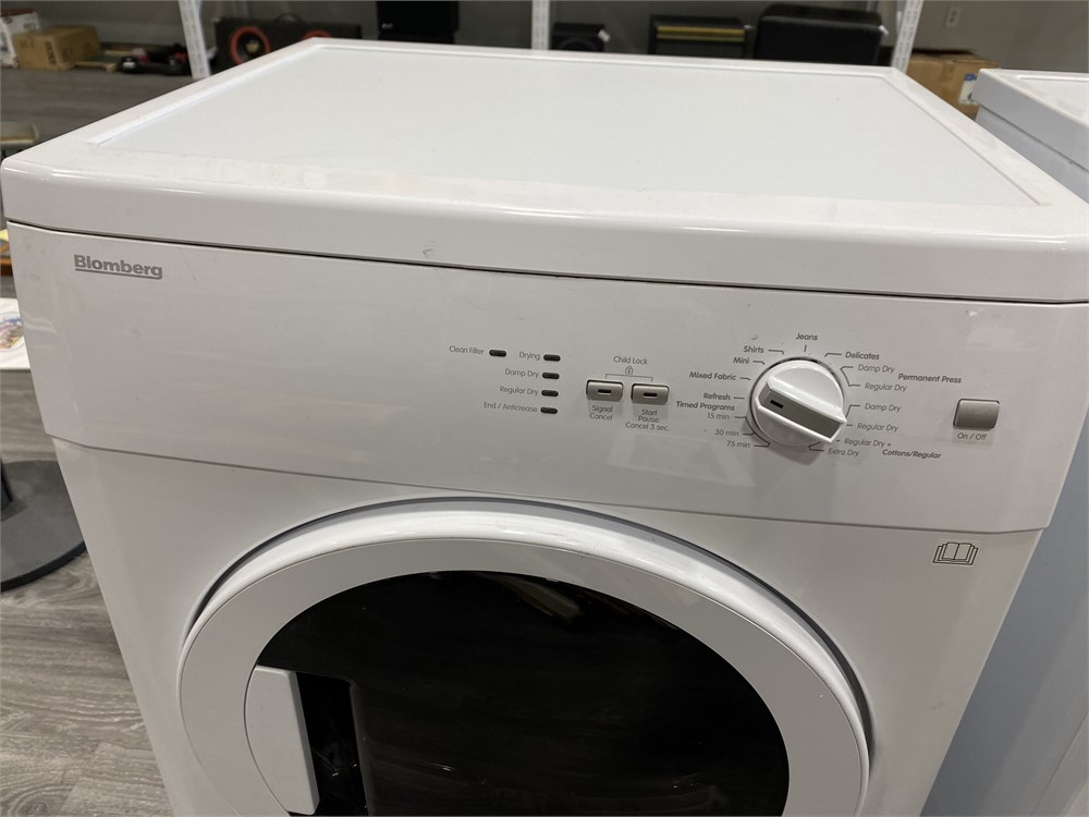 Urban Auctions - BLOMBERG WASHER & DRYER (Both working)