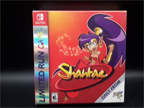 SEALED - SHANTAE - COLLECTORS EDITION - SWITCH