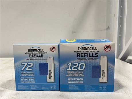 2 NEW THERMACELL MOSQUITO REPELLENTS