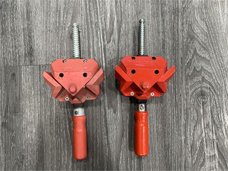 2 BESSEY CLAMPS