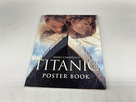 TITANIC POSTER BOOK (new condition)