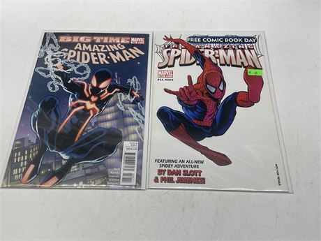 FREE COMIC BOOK DAY THE AMAZING SPIDER-MAN & BIG TIME AMAZING SPIDER-MAN
