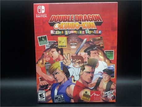 SEALED - DOUBLE DRAGON & KUNIO-KUN COLLECTORS EDITION - SWITCH