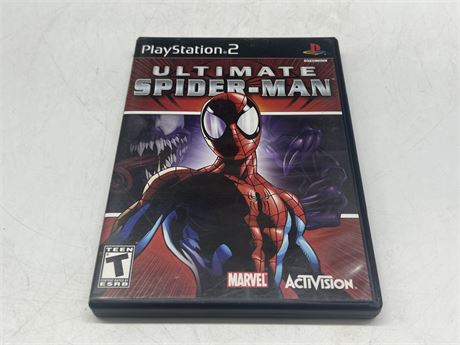 ULTIMATE SPIDER-MAN - PS2 - EXCELLENT CONDITION W/MANUAL