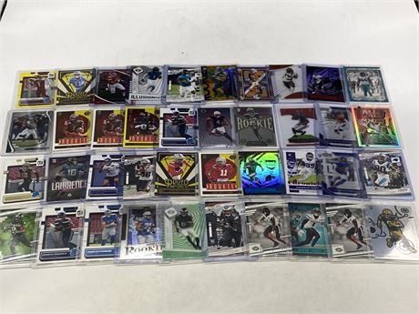 40 NFL ROOKIE CARDS