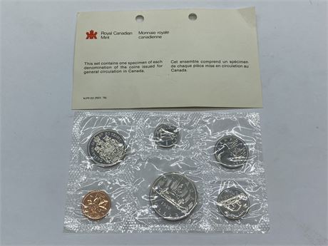 RCM 1980 UNCIRCULATED COIN SET