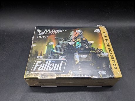 SEALED - MAGIC THE GATHERING FALLOUT COLLECTORS BOOSTER BOX