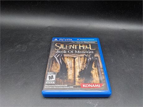 SILENT HILL BOOK OF MEMORIES - EXCELLENT CONDITION - PS VITA