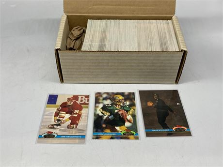 (400+) 1991 TOPPS STADIUM CLUB CARDS - NFL, MLB, NHL