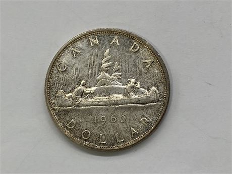 SILVER 1960 CANADIAN DOLLAR