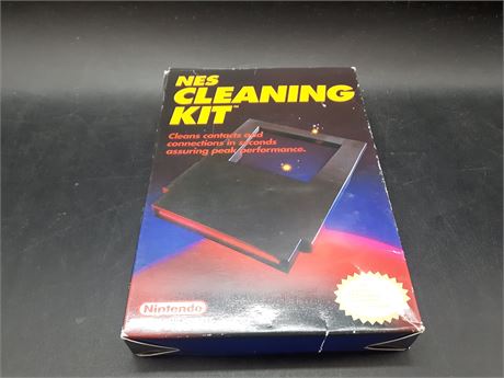 NES CLEANING KIT - COMPLETE IN BOX - VERY GOOD CONDITION