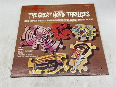 LONDON PHILHARMONIC ORCHESTRA - MUSIC FROM THE GREAT MOVIE THRILLERS - EXCELLENT