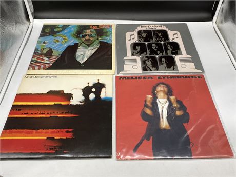 4 MISC RECORDS - VERY GOOD (VG) (Slightly scratched)