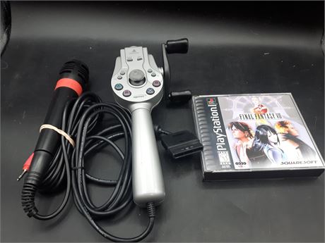 COLLECTION OF VIDEO GAME ACCESSORIES