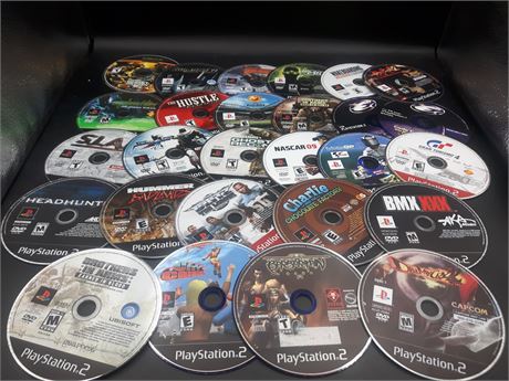 LARGE COLLECTION OF PS2 GAMES - DISC ONLY
