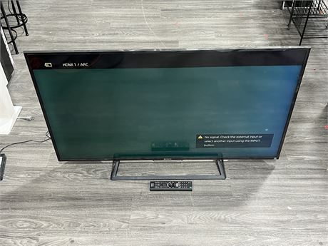 SONY 48” LED TV W/REMOTE - WORKS GREAT