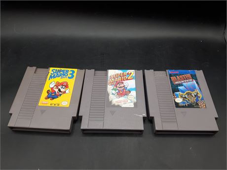 COLLECTION OF NES GAMES