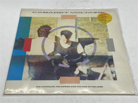 UK PRESS CABARET VOLTAIRE - THE COVENANT, THE SWORD AND THE ARM OF THE LORD -VG+