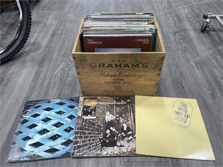 BOX OF RECORDS - CONDITION VARIES