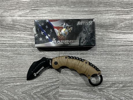 NEW MTECH USA FOLDING KNIFE - 7” LONG