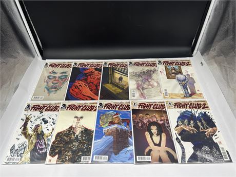 FIGHT CLUB 2 #1-10 COMPLETE - VARIANTS 2,3,6,8,9