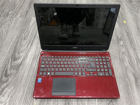 ACER LAPTOP - NO CORD, UNTESTED