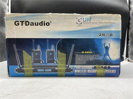 GTDAUDIO PROFESSIONAL WIRELESS MICROPHONE SYSTEM