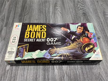 ORIGINAL JAMES BOND 1964 BOARD GAME (Complete)