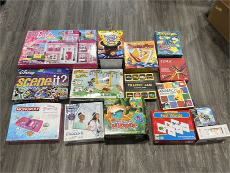 LOT OF MISC GAMES