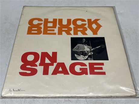 RARE 1963 CHUCK BERRY - ON STAGE - EXCELLENT (E)