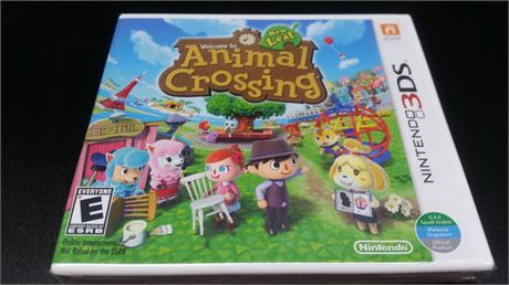 BRAND NEW - ANIMAL CROSSING NEW LEAF - 3DS