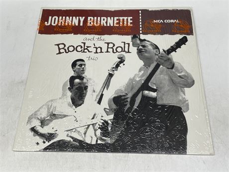 JOHNNY BURNETTE - ROCK ‘N ROLL TRIO W/ OG SHRINK - EXCELLENT (E)