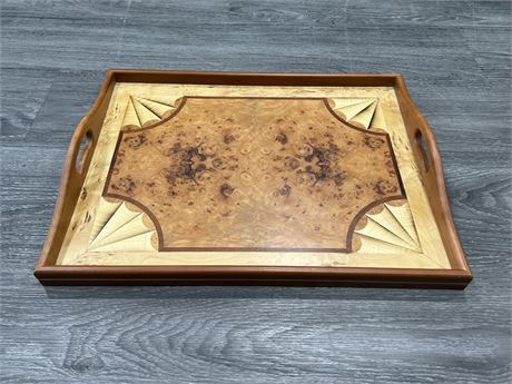 RARE ONE OF A KIND HENRY LAUGESEN TRAY 18”L x 15”W