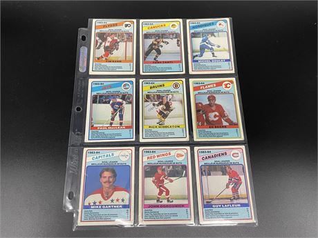 18 MISC. 1980s CARDS