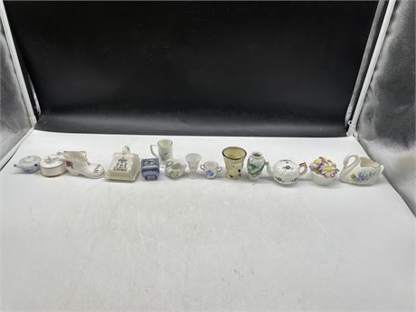 14 SMALL COLLECTABLE TRINKETS