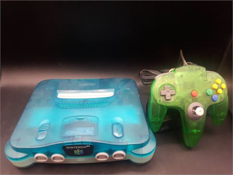 JAPANESE N64 CONSOLE - VERY GOOD CONDITION