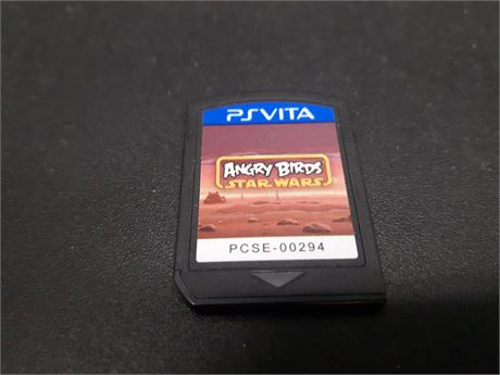 ANGRY BIRDS STAR WARS - CARTRIDGE ONLY - VERY GOOD CONDITION - PS VITA