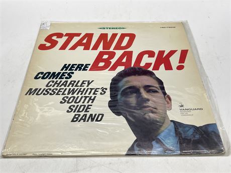RARE CHARLEY MUSSELWHITE - STAND BACK - VG+