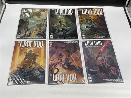 6 ASSORTED ISSUES OF THE LAST GOD
