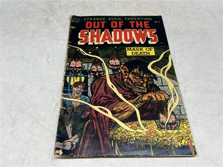 OUT OF THE SHADOWS #8 - PARTIALLY DETACHED COVER