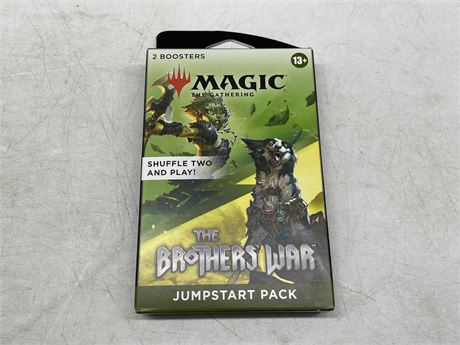 SEALED MAGIC THE GATHERING THE BROTHERS WAR JUMP START PACK